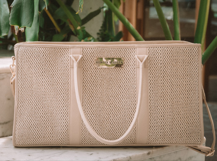 The Weekender Bag - Beige