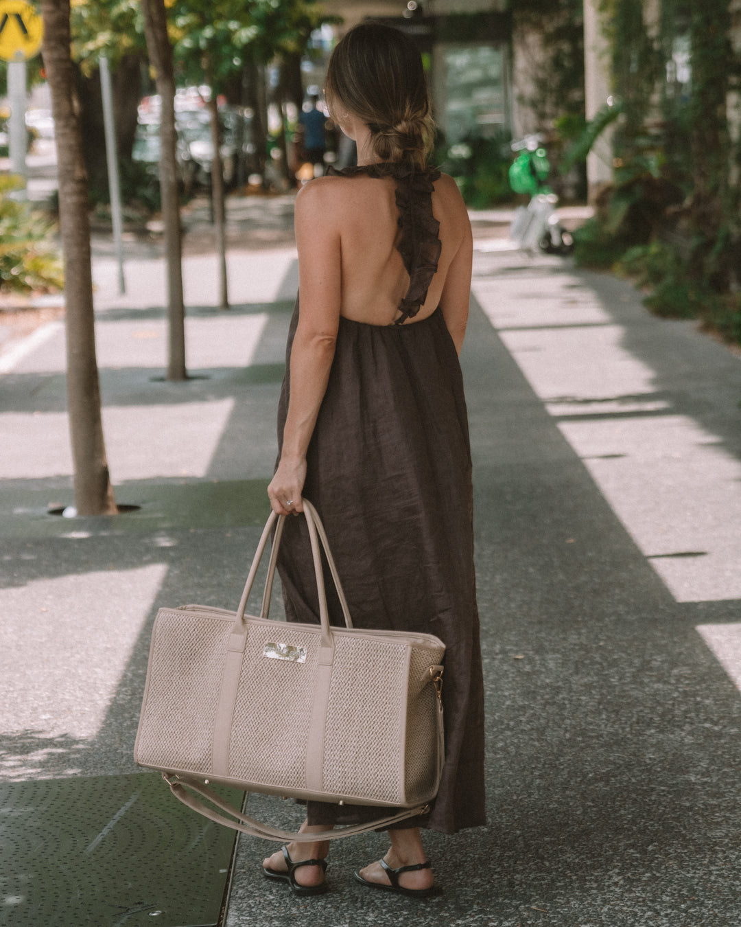 The Weekender Bag - Beige