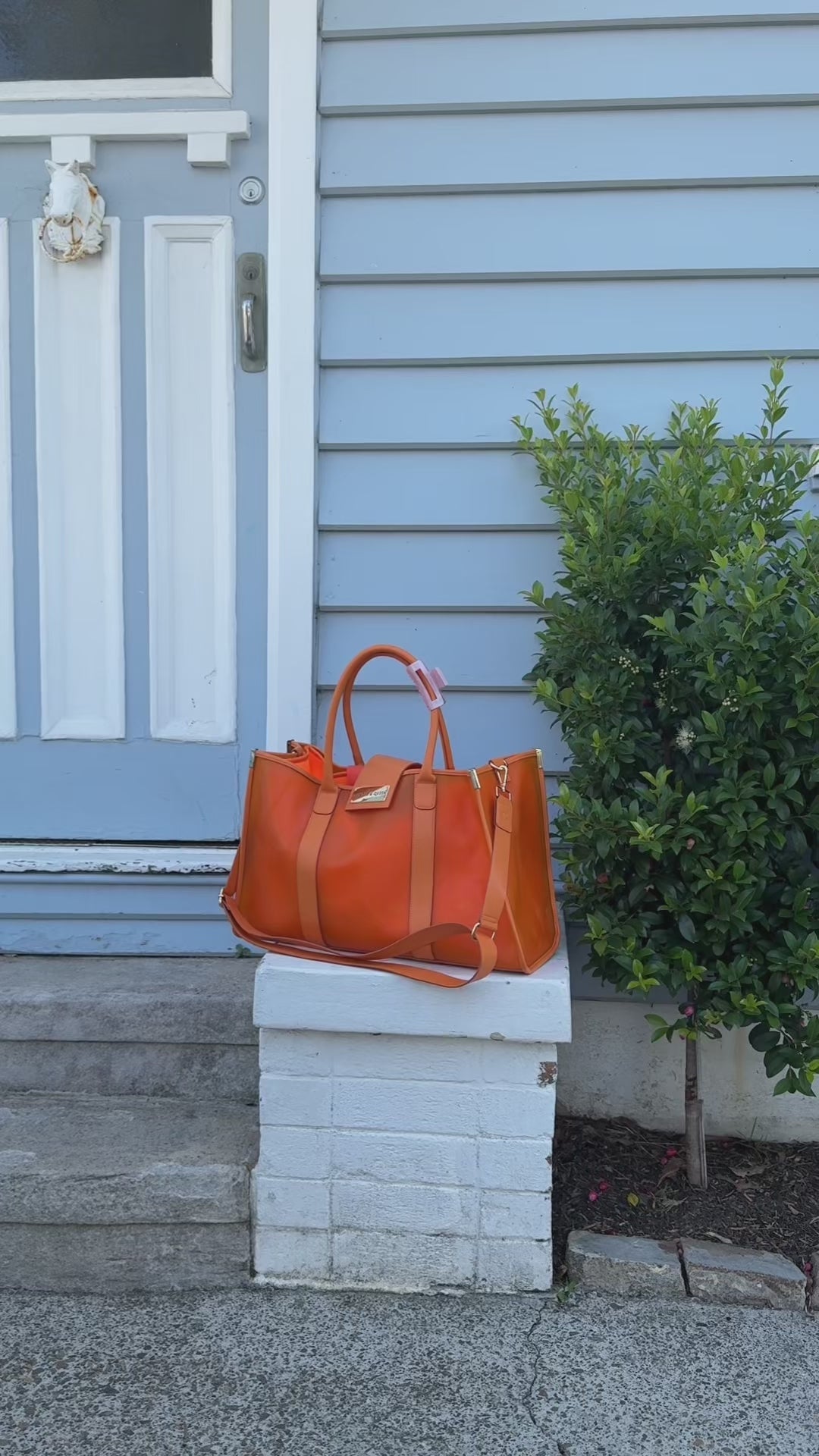 The Orange Cargo Bag